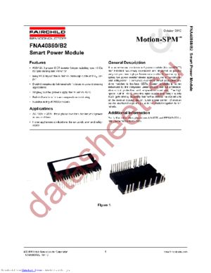 FNA40860/B2 datasheet  