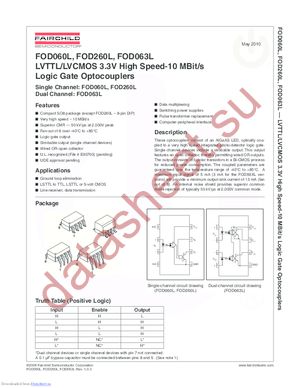 FOD260LSD_NL datasheet  