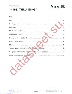 1N4937-H datasheet  