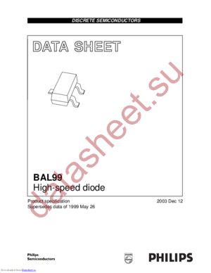 BAL99_03 datasheet  