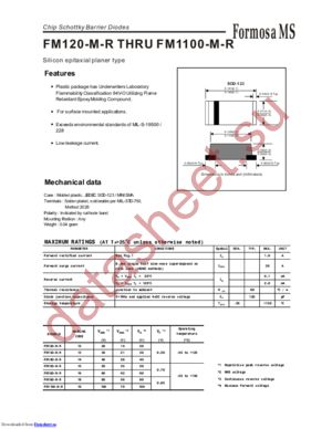 MBR0540-M datasheet  