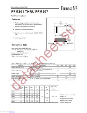 FFM205-L datasheet  