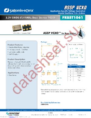 FRBST1061 datasheet  