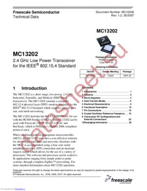 MC13202 datasheet  
