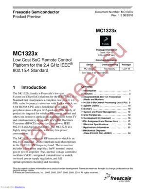 MC13233CR2 datasheet  