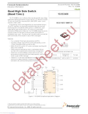 15XS3400 datasheet  