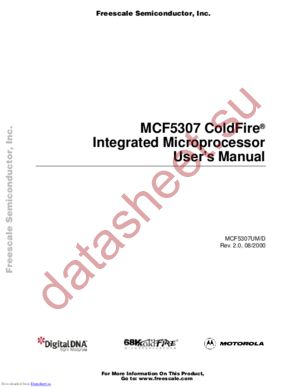 MCF5307CAI66B datasheet  