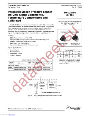 MPXZ5150 datasheet  