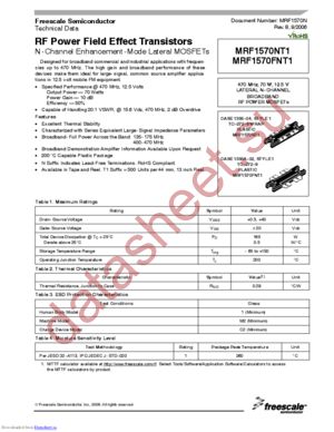 mrf1570n datasheet  