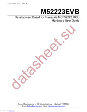 M52223EVB datasheet скачать даташит