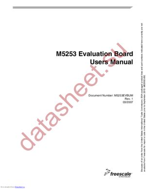 M5253EVBE datasheet  