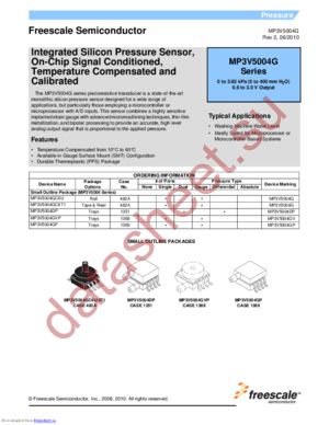 MPXV7002 datasheet  