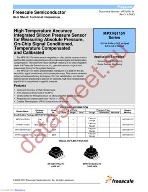 MPXV6115V_12 datasheet  