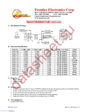 2431-12 datasheet  