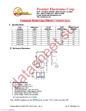 3110122 datasheet  