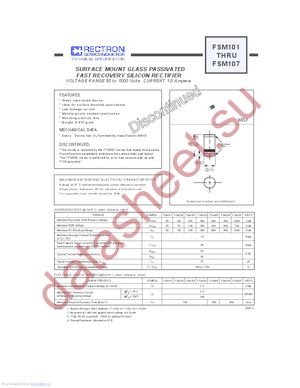 FSM102 datasheet  