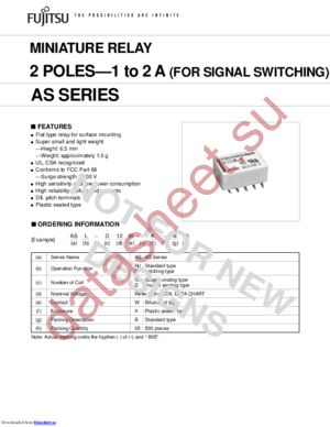 AS5W-K datasheet  