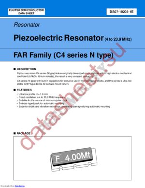 FAR-C4CN-08000-K10-R datasheet  