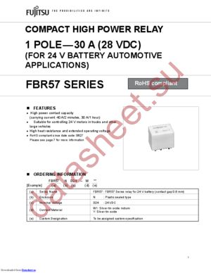 FBR57ND24-W1 datasheet  