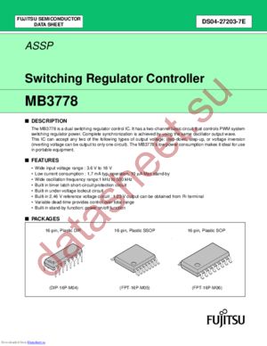 MB377806 datasheet  