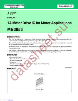MB3853 datasheet  