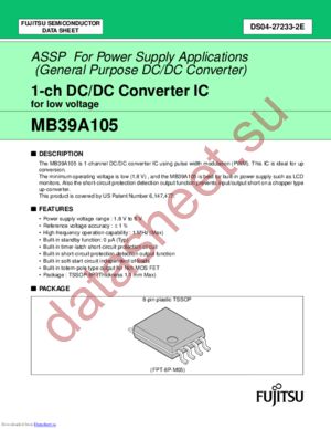 MB39A105 datasheet  