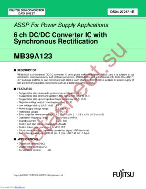 MB39A123 datasheet  