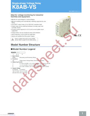 G3S4-A1 DC12 datasheet  