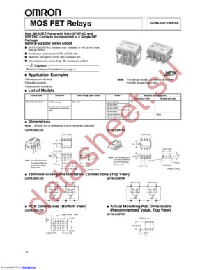 G3VM355CR datasheet  