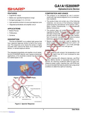 GA1A1S200WP datasheet  