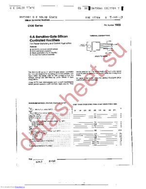 C106S datasheet  