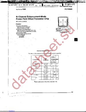 PCF35N08 datasheet  