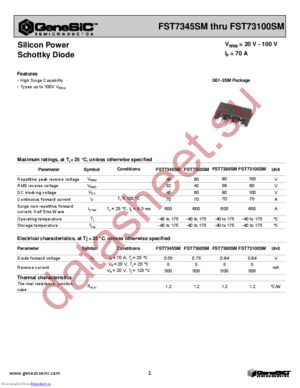 FST7360SM datasheet  