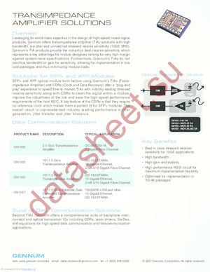 GN1052 datasheet  