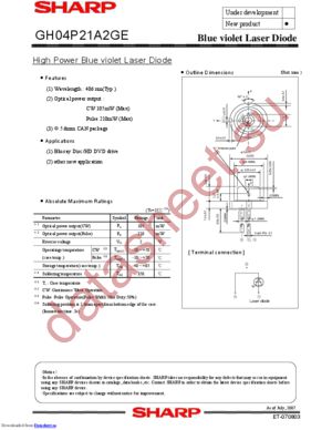 GH04P21A2GE datasheet  