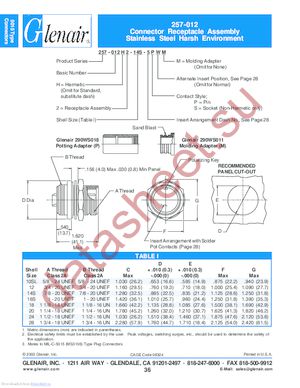 257-012H212 datasheet  