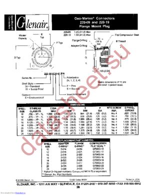 220-19E16-6S2 datasheet  