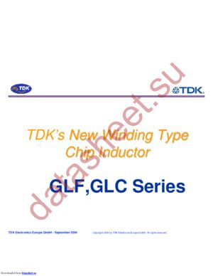 GLF201208T220M datasheet  