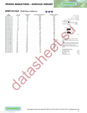 SMP1812-152KLF datasheet  