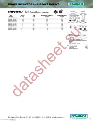 smp2007lf datasheet  