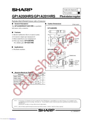 GP1A201HRS datasheet  