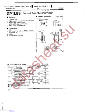 GP1L53 datasheet  