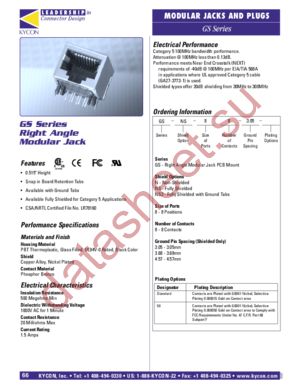 GS-NS-88-3.05-50 datasheet  