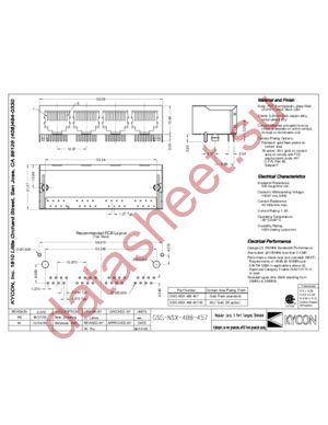 GSG-NSX-488-457-50 datasheet  