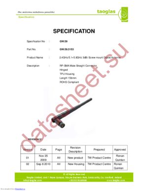 GW.59.3153 datasheet  