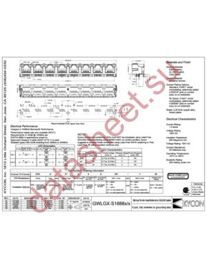 GWLGX-S1888-G/Y datasheet  