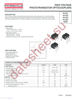 H11D1.SD datasheet  