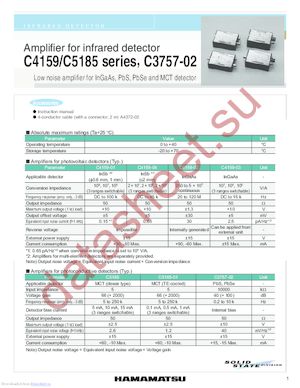 C5185-01 datasheet  