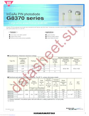 G8370-01pdf datasheet  