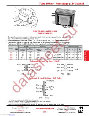 126C datasheet  